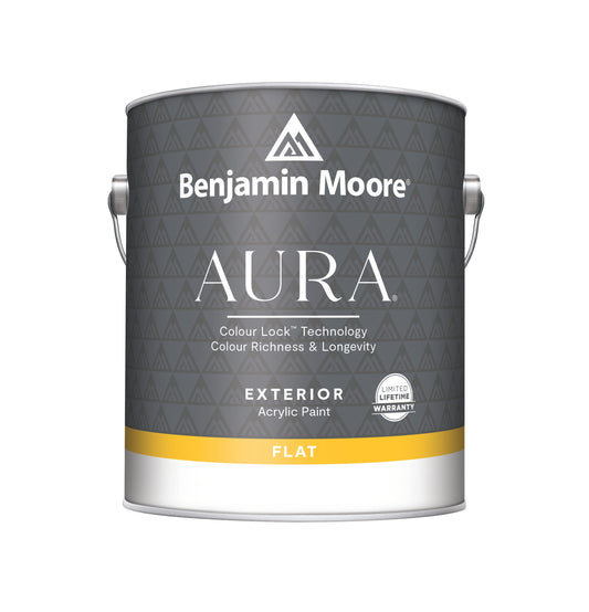 Aura Waterborne Exterior Paint - Flat Finish F629