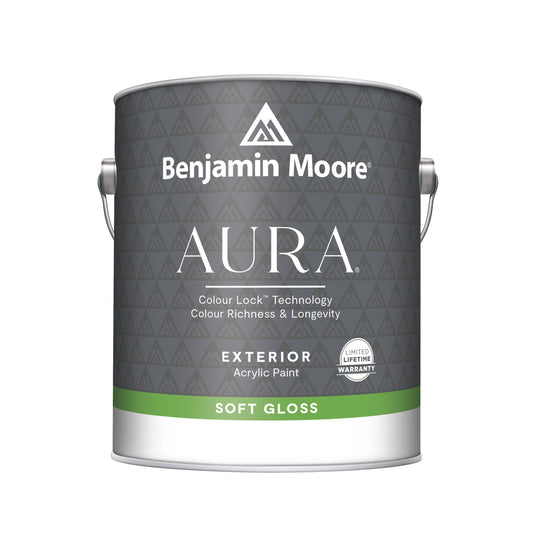 Aura Waterborne Exterior Paint - Semi-Gloss Finish F632