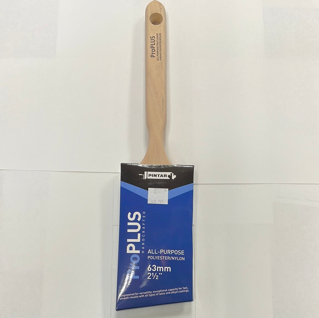 Pintar 2.5" Proplus Poly/ny Angle Brush Med Firm