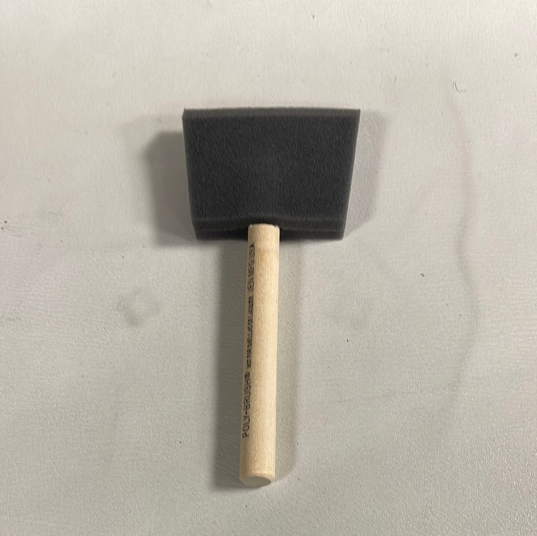 Foam brush 3”