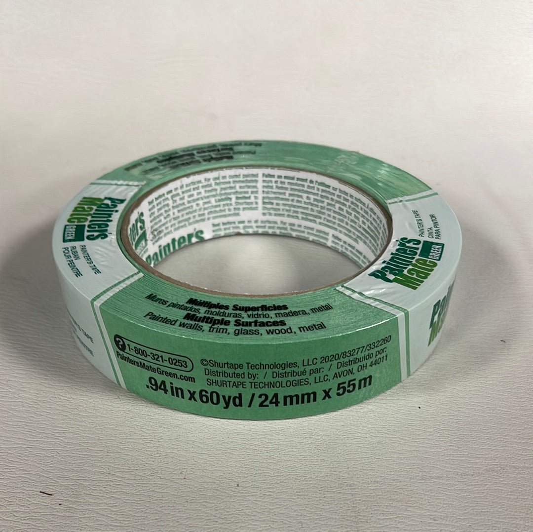 Painter’s Mate Green Masking Tape 1”