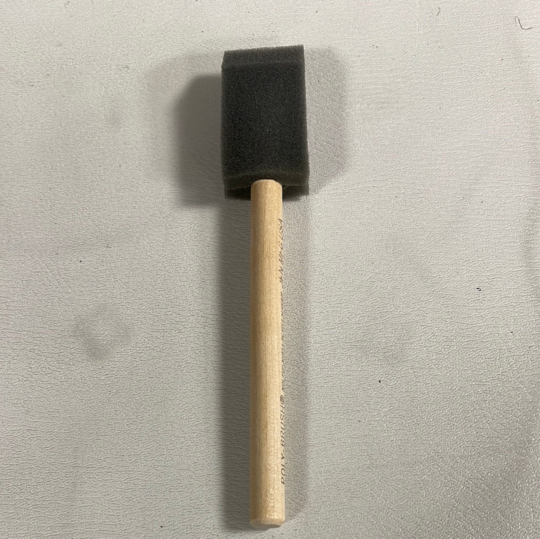 Foam brush 1”