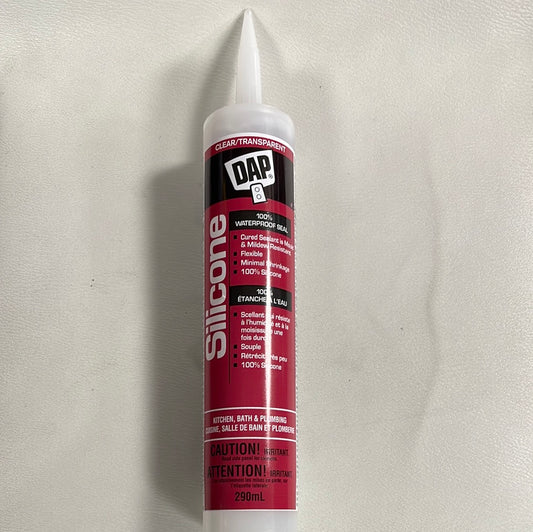 Dap Clear 100% Silicone kitchen & bath