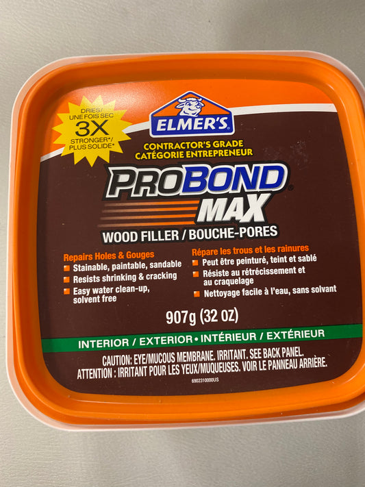 Elmer's Wood Filler 907g interior/exterior