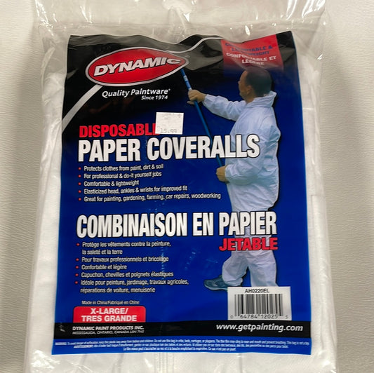 Dynamic Large Disposable Paper Coveralls